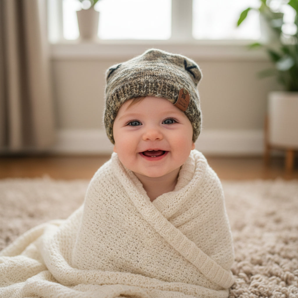 Zacht babymutsje (0-1 jaar)