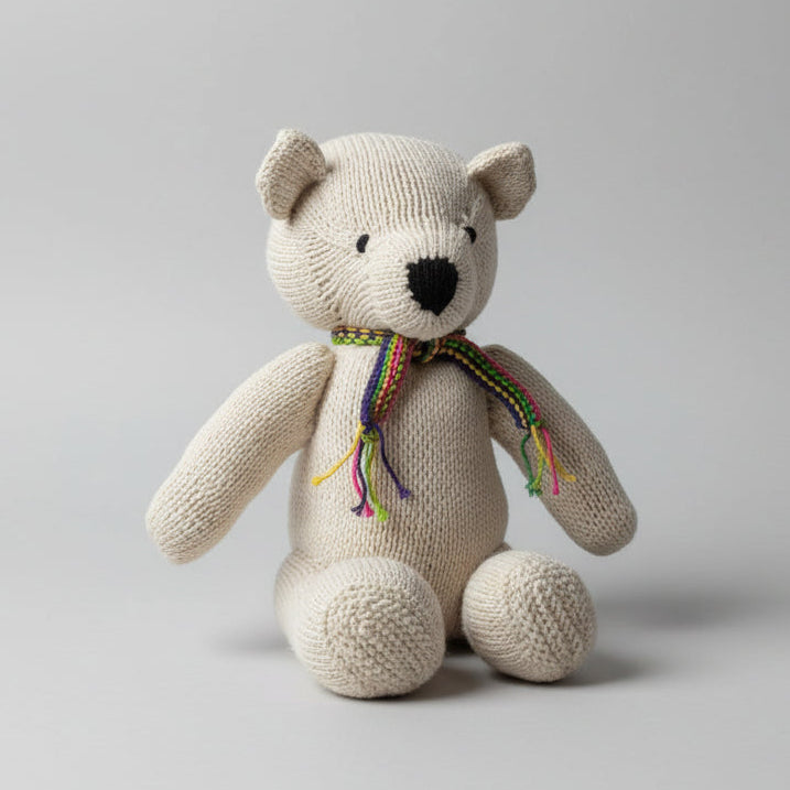 Knuffel beer zittend