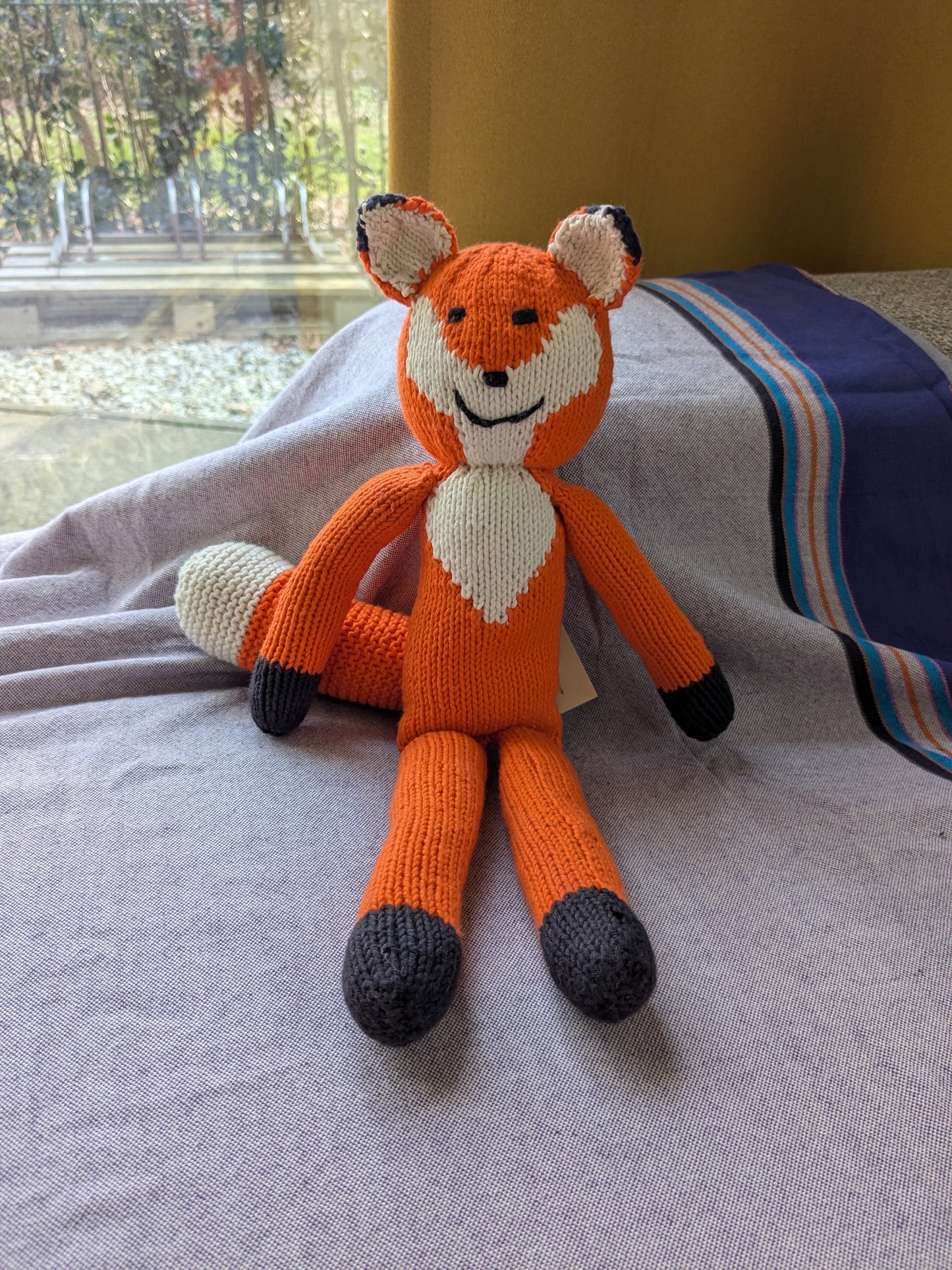 Ecologische knuffel vos